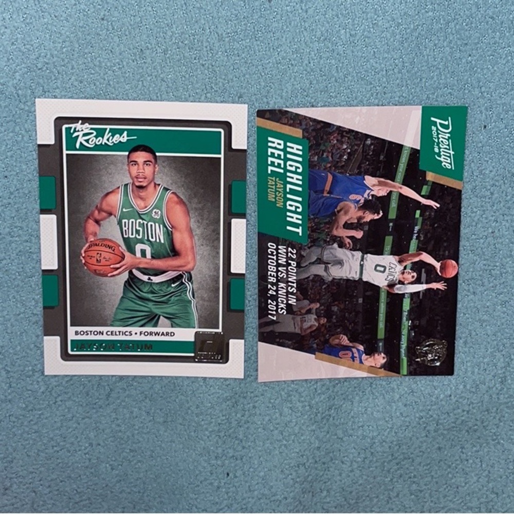 Jayson Tatum Rookie Card Bundle